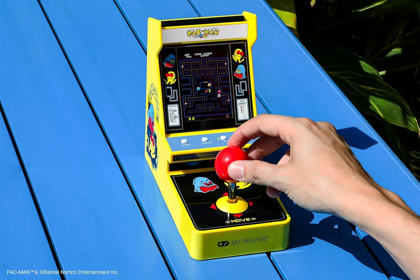 Joystick Player Pac-Man Portable Retro Arcade DGUNL-7073