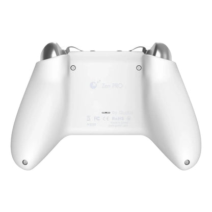 Zen Pro ZP09WHT Wireless Gaming Controller for Nintendo Switch, Bulit in dual vibration, AI Key, Quick interchange  - White
