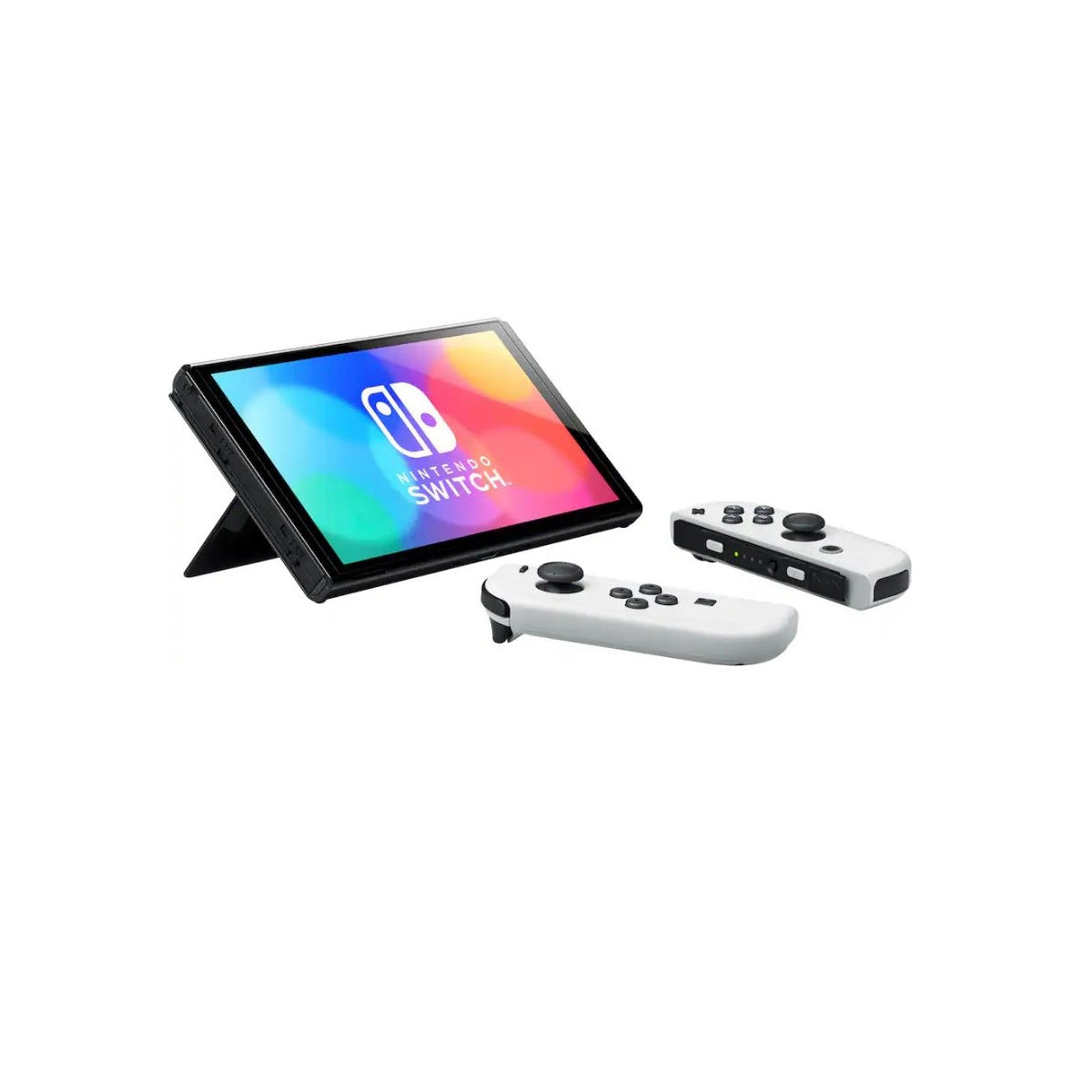 Nintendo Switch 7" OLED Console White Joy-Con 64GB Model HEGSKAAAA