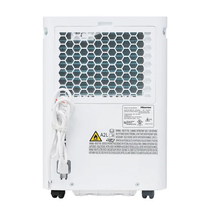 Hisense HD3526 35 Pint Portable Dehumidifier, 115V, Covers up to 3000 Sq. Ft. Water Collection and Drainage