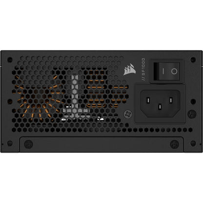 CORSAIR SF1000 80 PLUS Platinum Fully Modular 1000W SFX Power Supply Black CP-9020257-NA