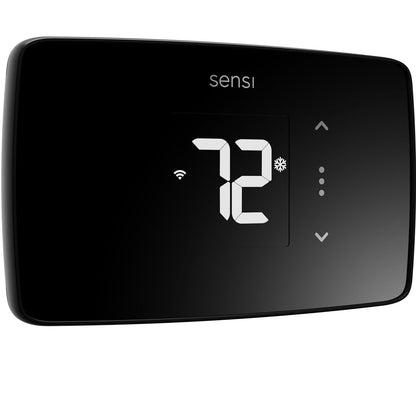 Sensi Lite ST25 Wi-Fi 7-Day Programmable Thermostat, Touchscreen Display, Data Privacy, C-Wire Not Required