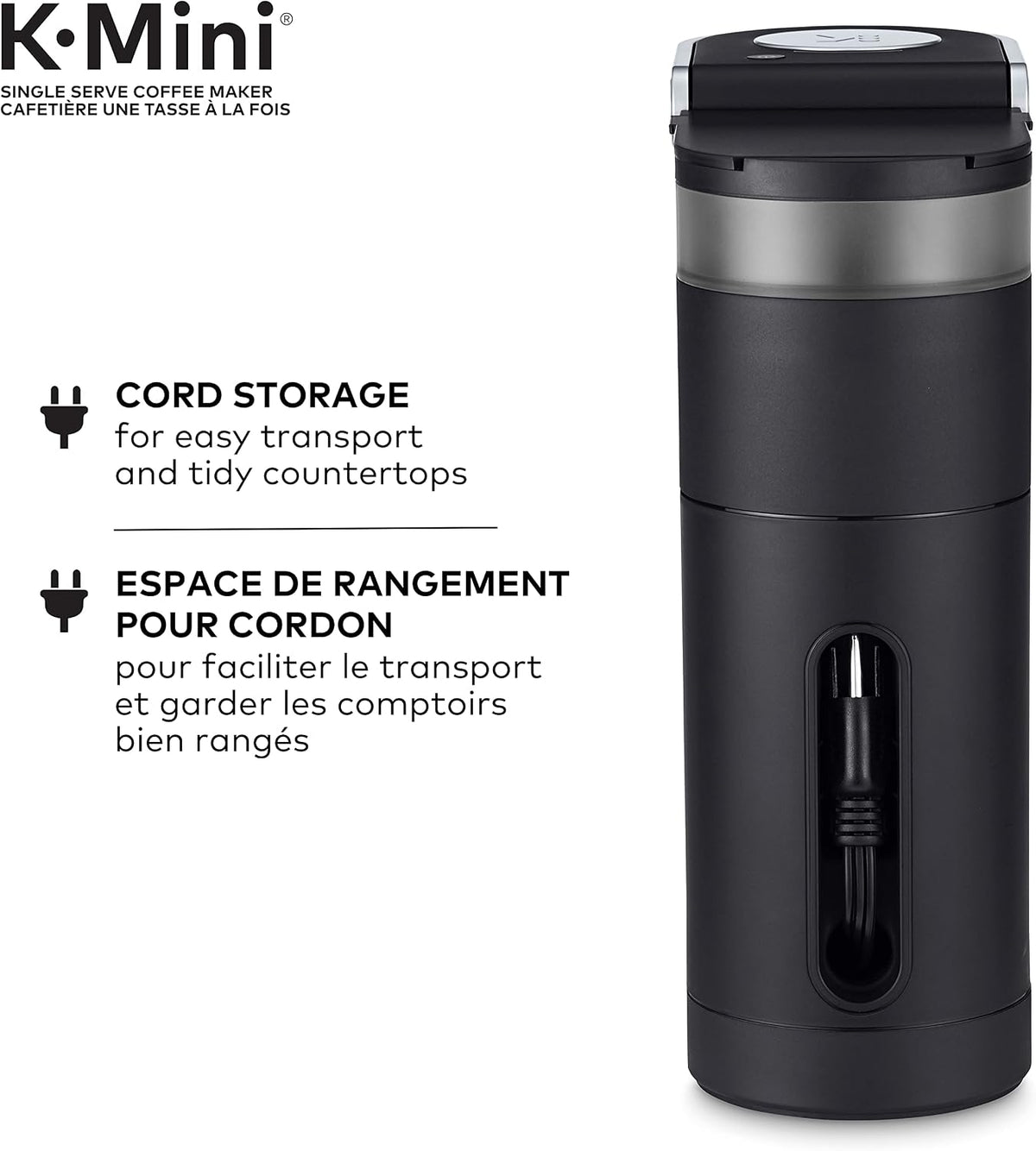 Keurig K-Mini 2.679 kg Black Single Serve Beverage Dispenser