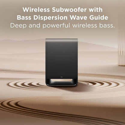 TCL S60K S Series 3.1 Channel Sound Bar with Dolby Atmos, DTS:X, Wireless Subwoofer, Bluetooth Music Streaming