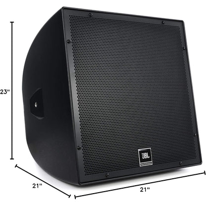 JBL Professional AWC129-BK All-Weather Compact 2-Way Coaxial Loudspeaker with 12-Inch LF, Black