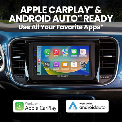 BOSS Audio Systems BE7ACP-C 7 Inch CarPlay Android Bluetooth Car Stereo