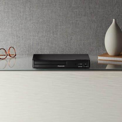 Panasonic Blu Ray DVD Player with Full HD Picture Quality and Hi-Res Dolby Digital Sound, DMP-BD90P-K, Black
