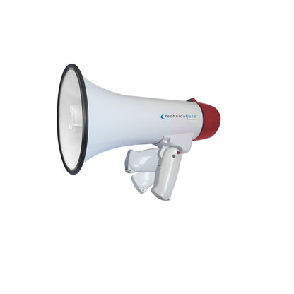 Technical Pro 20 Watts Lightweight 600M Range Portable Megaphone
