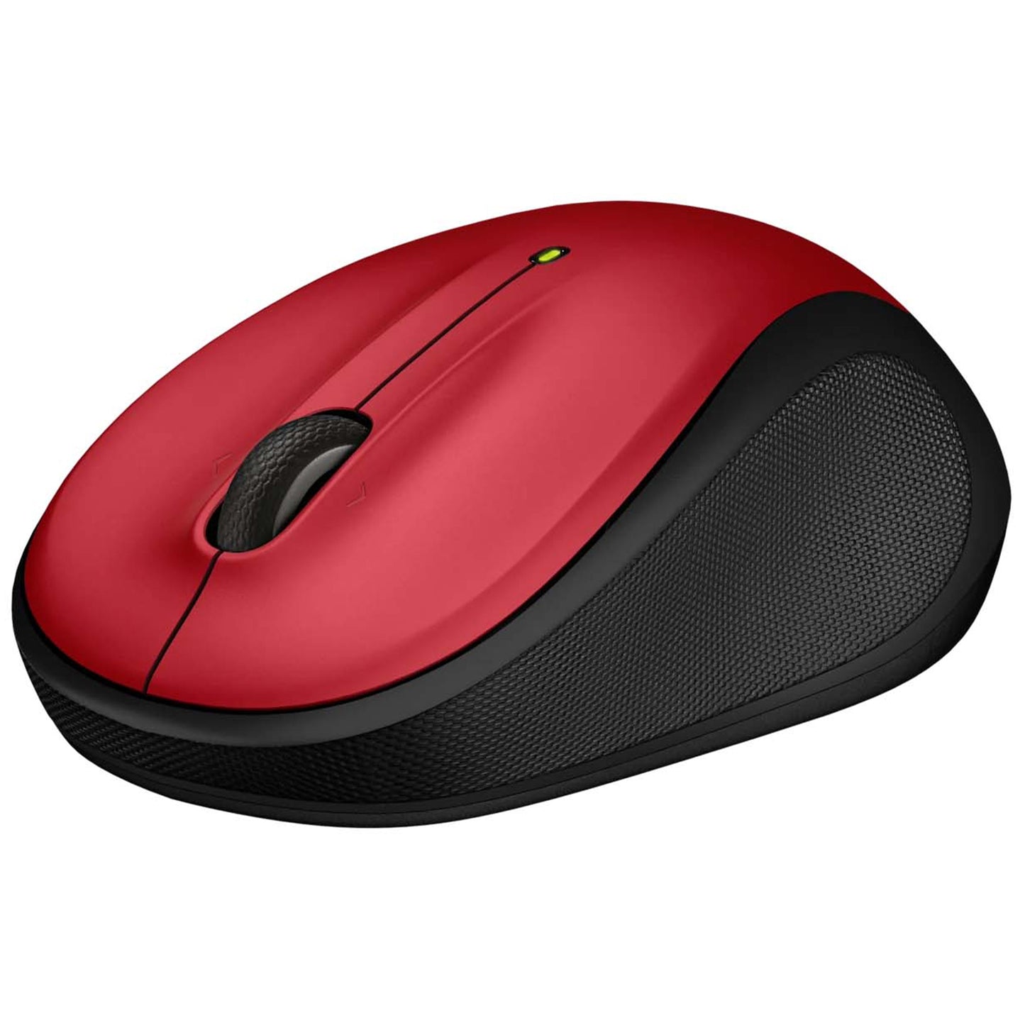 Logitech - M325s Wireless Optical Compact Ambidextrous Mouse - Red 910-007527
