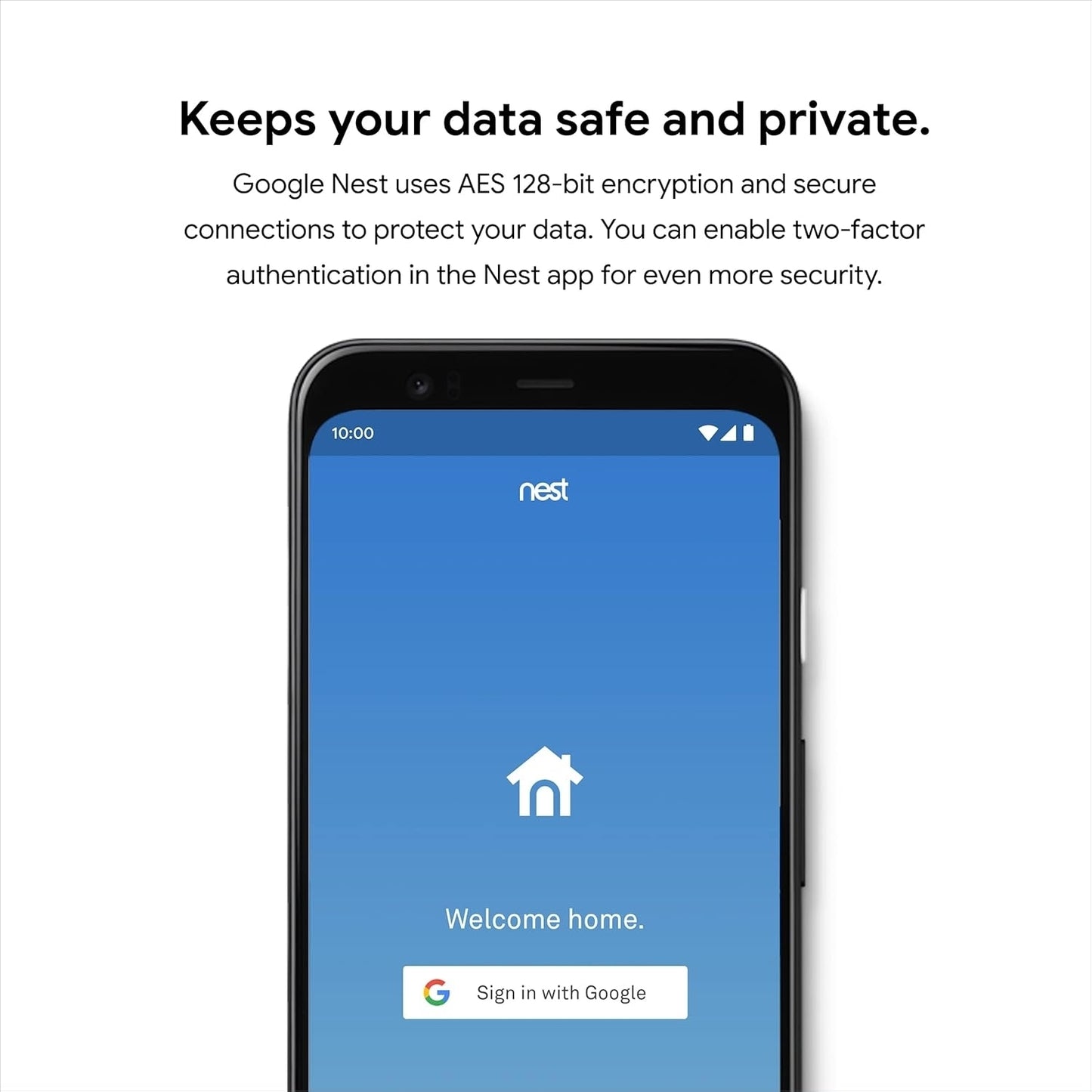 Google Nest Doorbell (Wired) Smart Wi-Fi Video Doorbell - Black NC5100US
