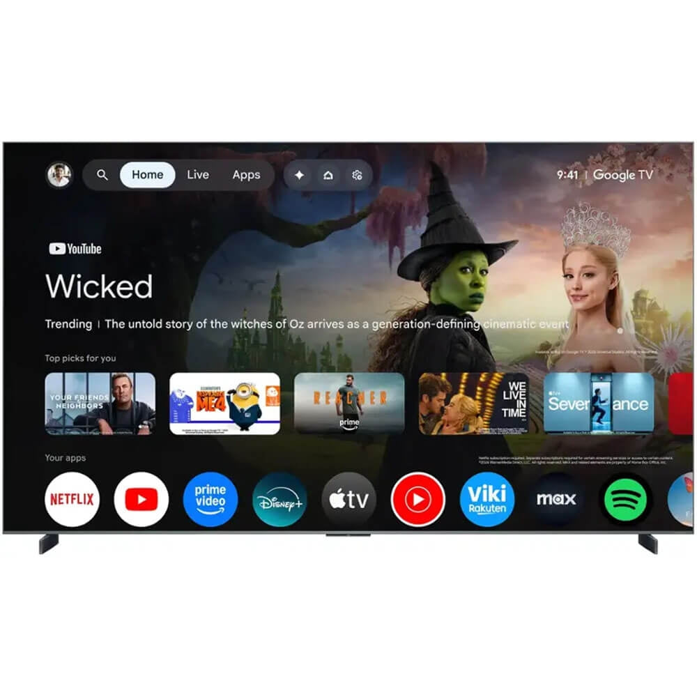TCL - 98" Class QM9K Series 4K UHD HDR QD-Mini LED Smart TV with Google TV 98QM9K