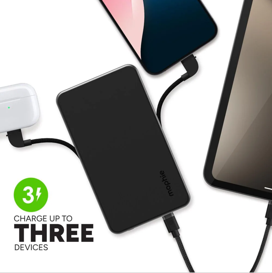 Mophie 10000 Mah Powerstation Plus Power Bank in Black 401119596