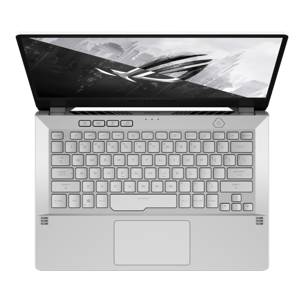 Asus ROG Zephyrus 14" Gaming Laptop AMD Ryzen 7 5800HS, 16GB/ 512GB SSD, Moonlight White GA401QM-G14