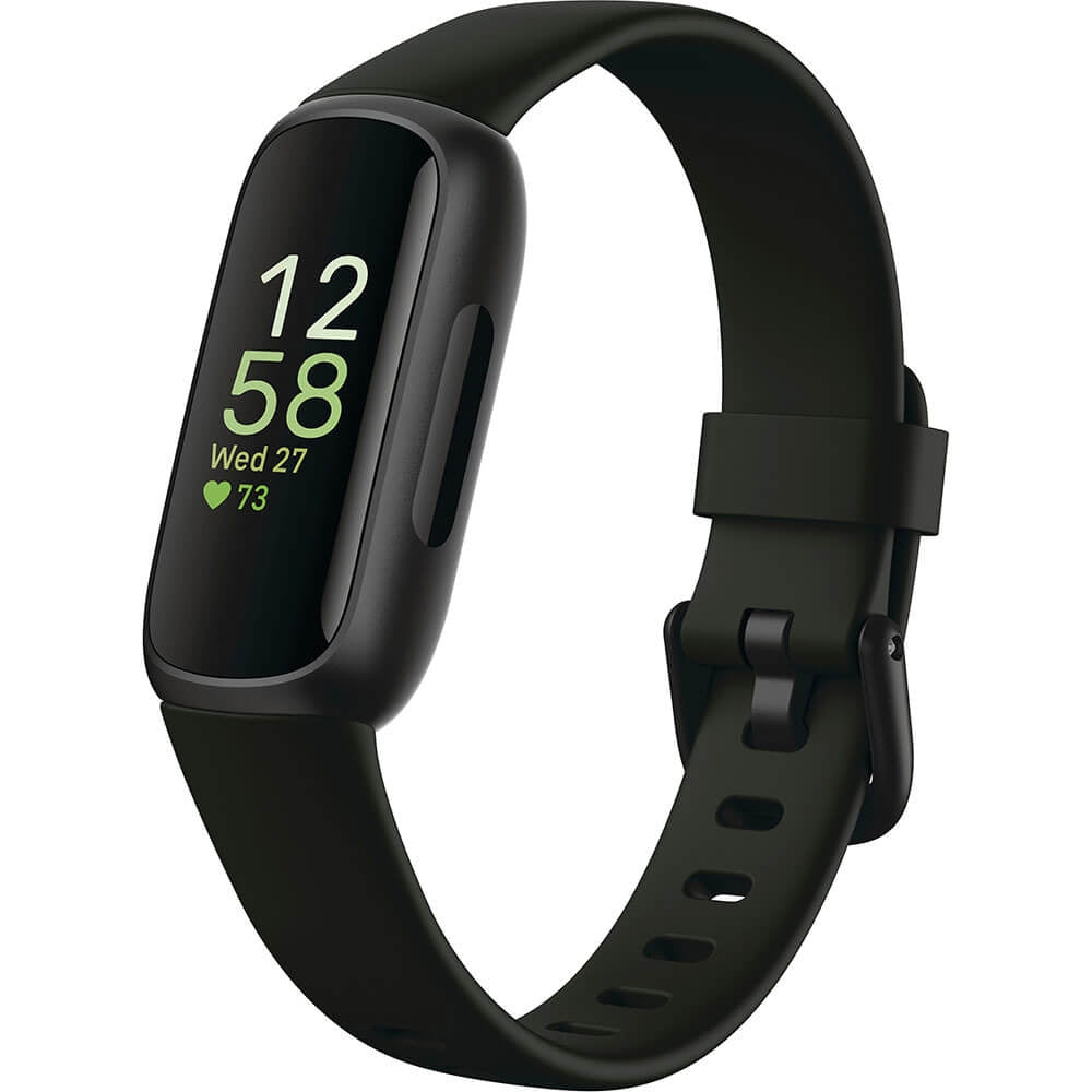 Fitbit Inspire 3 Health and Fitness Tracker Bundle Midnight Zen/Black FB424BKBK-BNDL