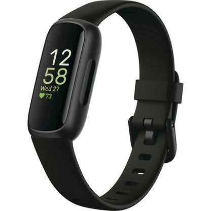 Fitbit Inspire 3 Health and Fitness Tracker Bundle Midnight Zen/Black FB424BKBK-BNDL