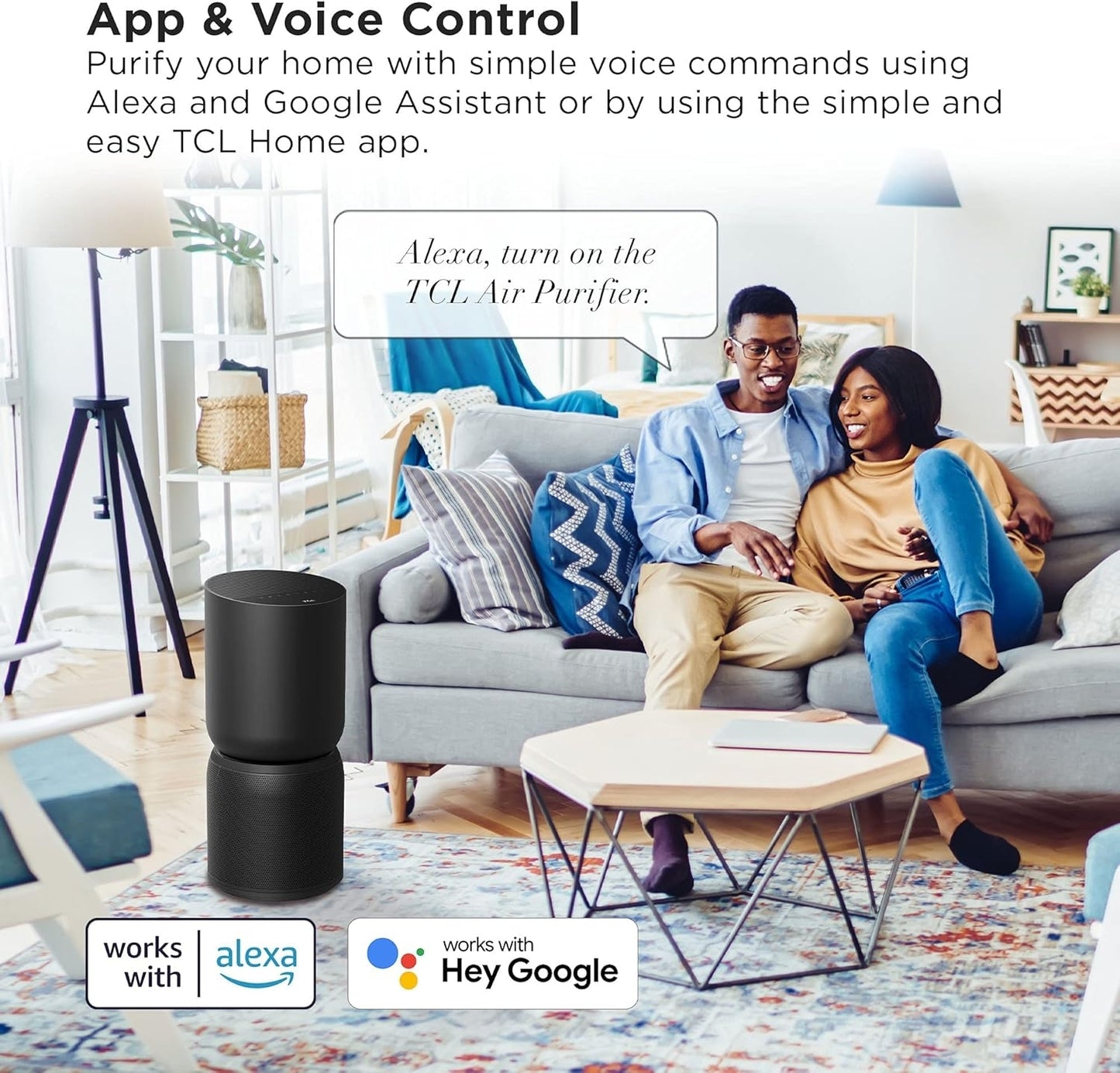 TCL Breeva A5 Smart Air Purifier, up to 1765 sq. ft., 5-Stage Filtration System