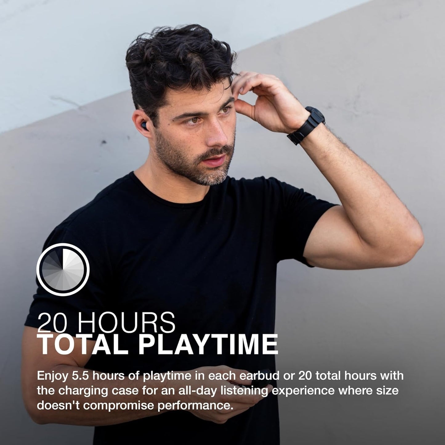 JLab JBuds Mini True Wireless Bluetooth Earbuds Black EBJBMINIRBLK124