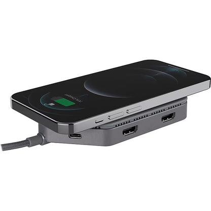 Philips Elite Plus USB-C Docking Station with Qi Charging DLK9121C/27