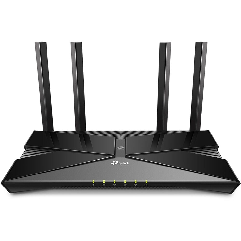 TP-Link - Archer AX3000 Pro Dual-Band Wi-Fi 6 Router Black