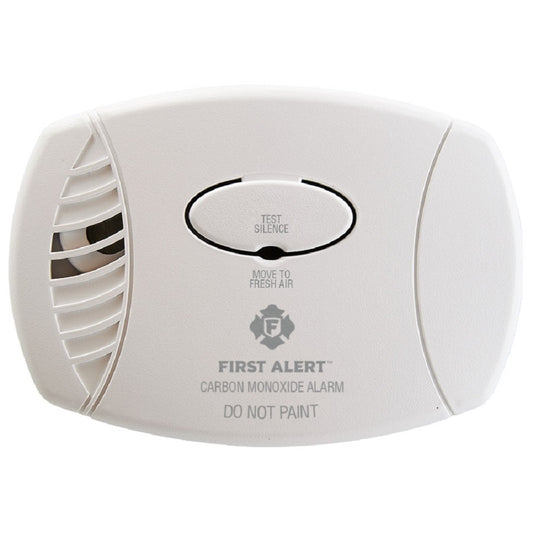 First Alert Basic Plug-In Carbon Monoxide Alarm - CO600 (1039730) - Wired - 120 V AC - 85 dB