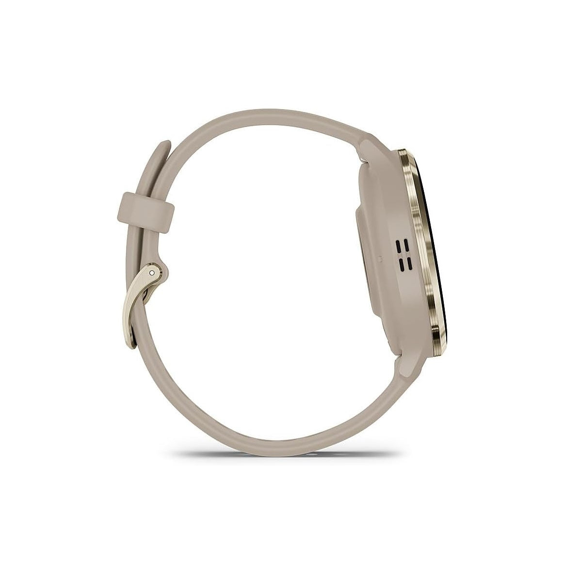 Garmin Venu 3S 41mm Health Fitness GPS Smartwatch Gold Steel Bezel w/French Gray Case 010-02785-02