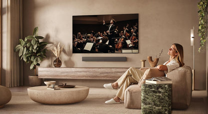 Samsung - Q-Series Soundbar 7.1.2 ch with Built-In Woofers - Graphite Black HW-QS90H/ZA