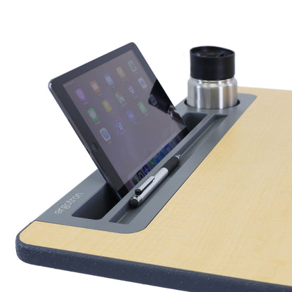 Ergotron Mobile Desk Fusion Maple 24-811-F13