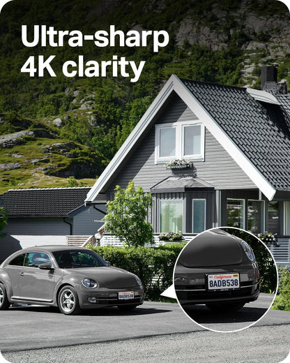Tapo 4K Outdoor Pan/Tilt Wireless Security Camera, Solar Charging, C660 KIT