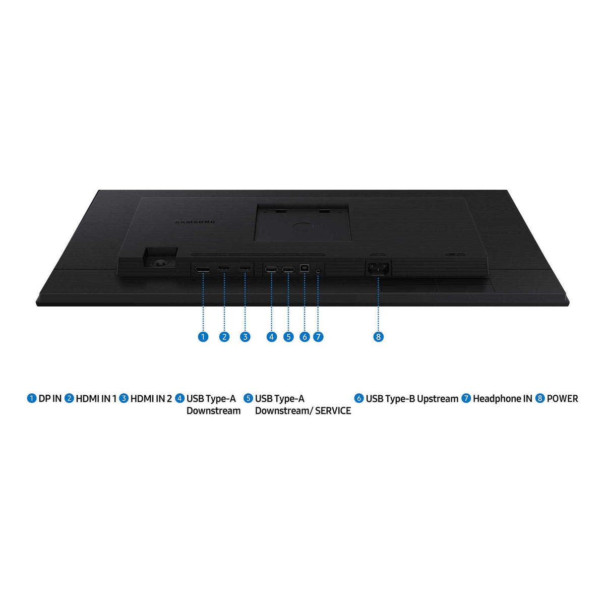 Samsung - 27" (S40GD) 100Hz 1920 x 1080 5ms IPS FHD Borderless Business Monitor DisplayPort, HDMI, USB S27D402GAN
