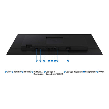 Samsung - 27" (S40GD) 100Hz 1920 x 1080 5ms IPS FHD Borderless Business Monitor DisplayPort, HDMI, USB S27D402GAN