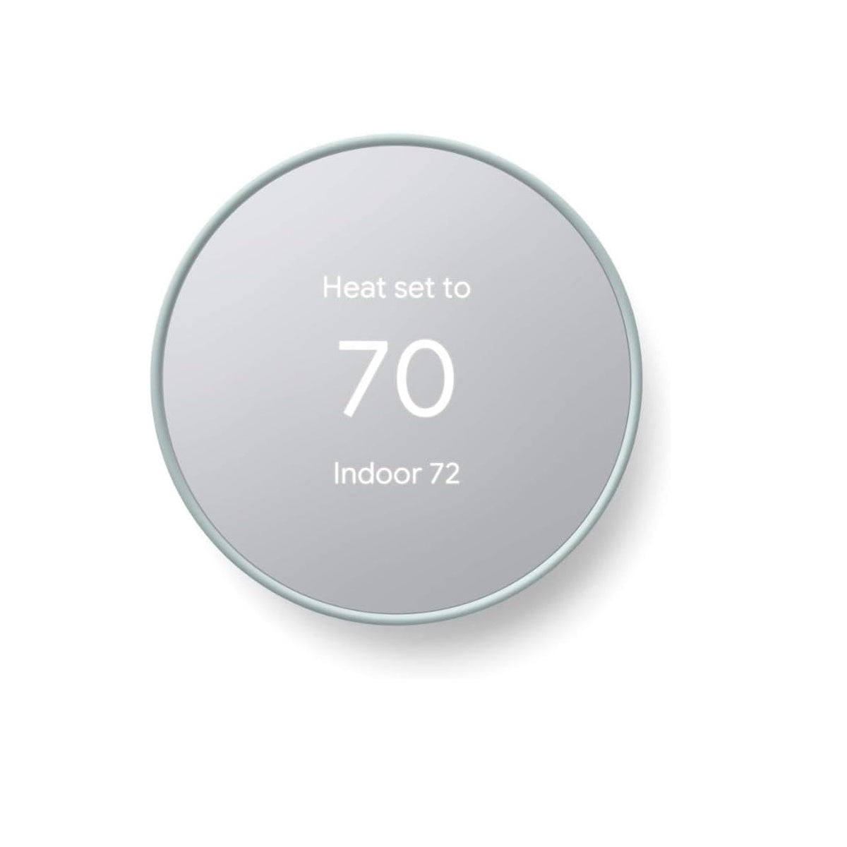 Google - Nest Thermostat - Programmable Wi-Fi Smart Thermostat - Fog GA02083-US