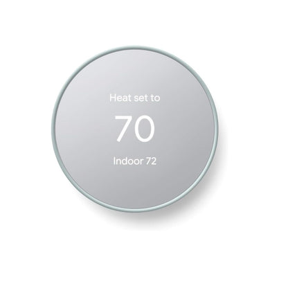Google - Nest Thermostat - Programmable Wi-Fi Smart Thermostat - Fog GA02083-US
