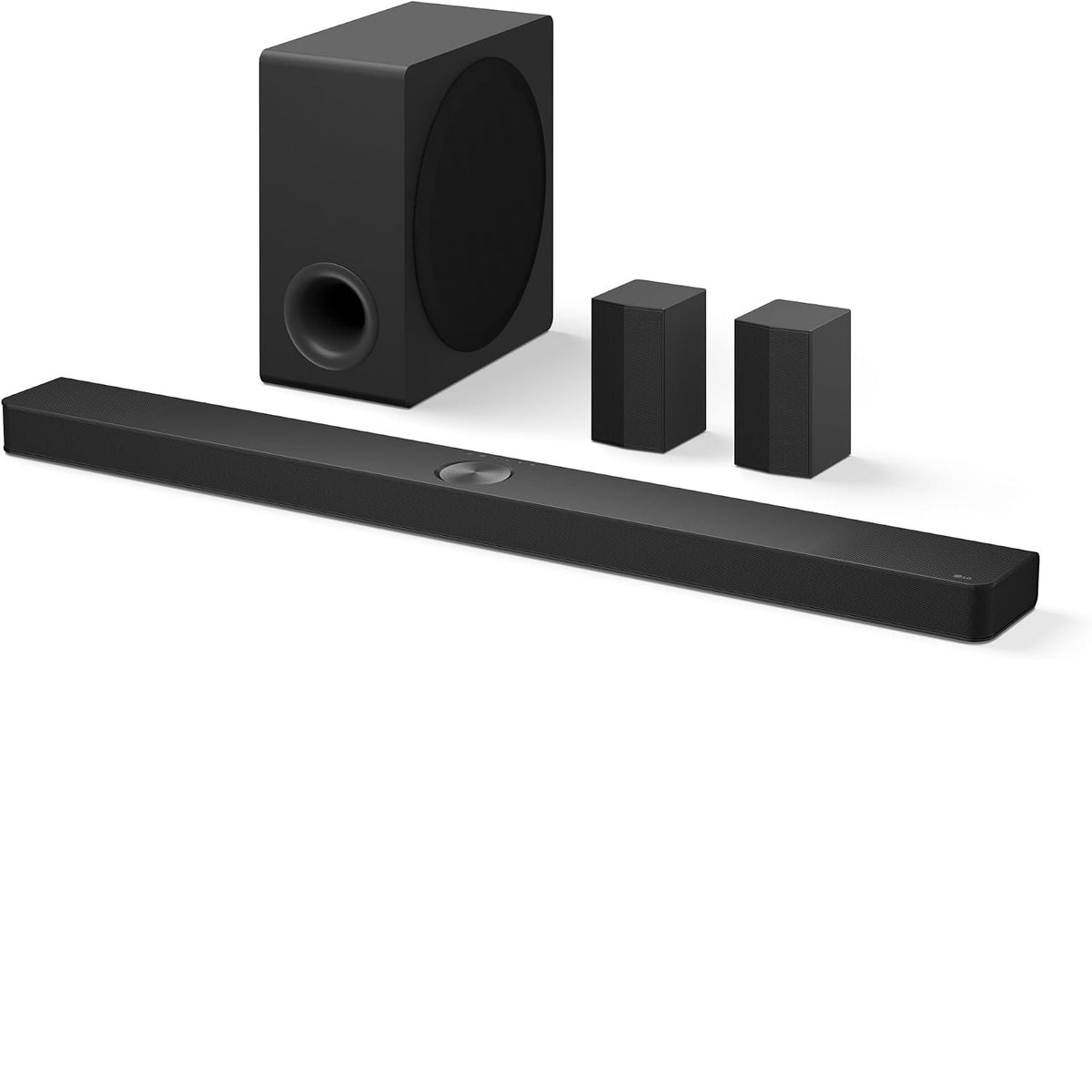 LG - 7.1.3-Channel S90TR Home Theater Soundbar with Wireless Subwoofer and Rear Speakers, Black