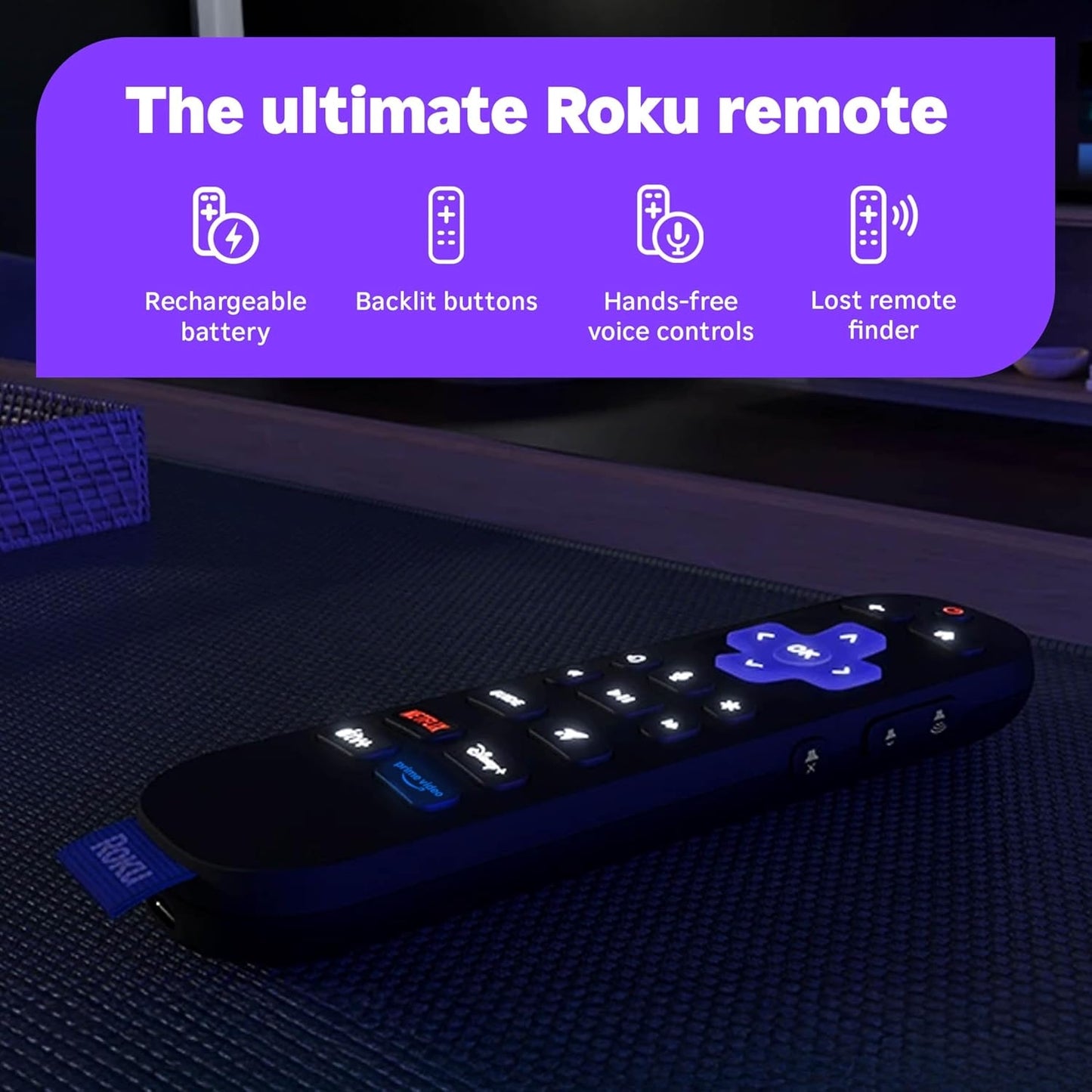 Roku - 75" Class Pro Series 4K QLED Mini-LED Smart RokuTV 75R8C5