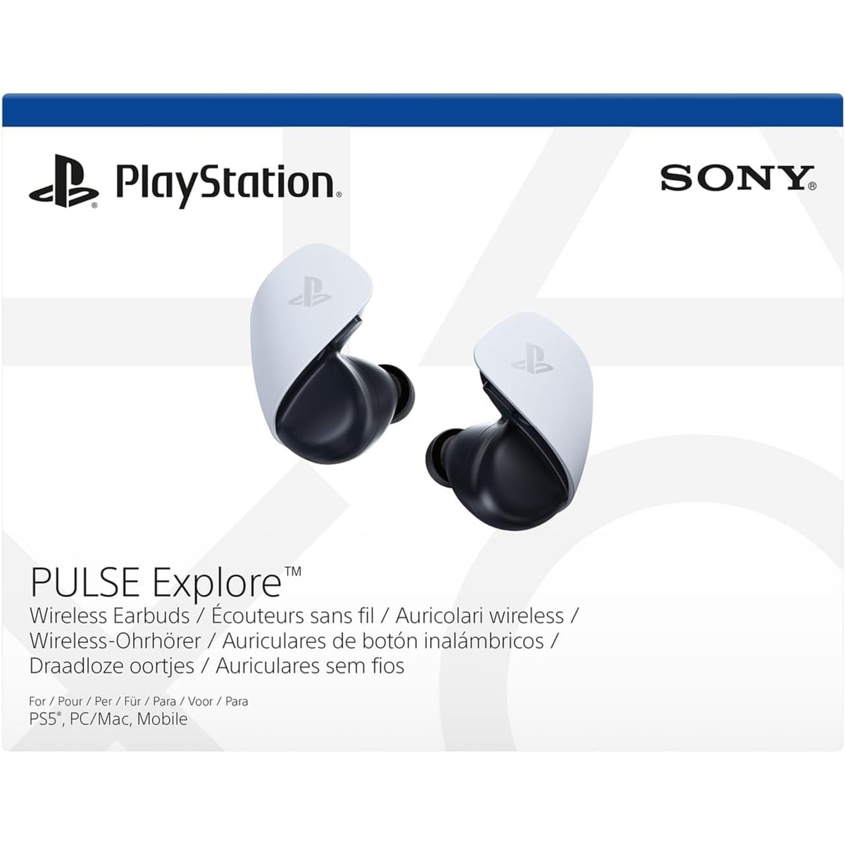 Sony - PULSE Explore Wireless Gaming Earbuds - for PS5 - White CFI-ZWA2