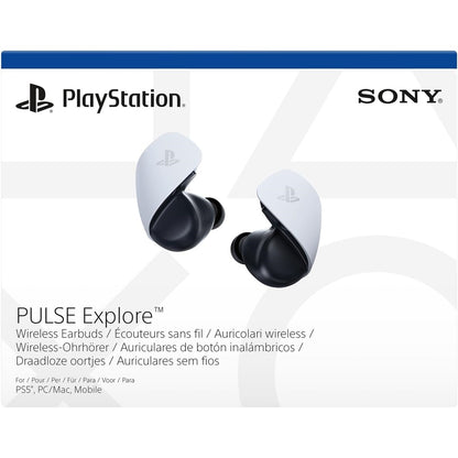 Sony - PULSE Explore Wireless Gaming Earbuds - for PS5 - White CFI-ZWA2