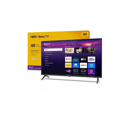 Hiro TV 40" 1080p Full HD Smart Roku TV with Dolby Audio for Streaming H40C3D4