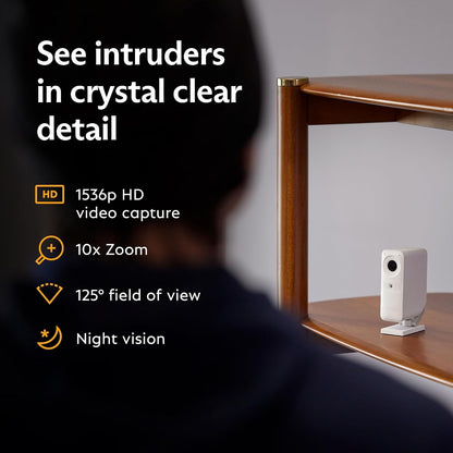 SimpliSafe Smart Alarm Wireless Indoor Security Camera CM006