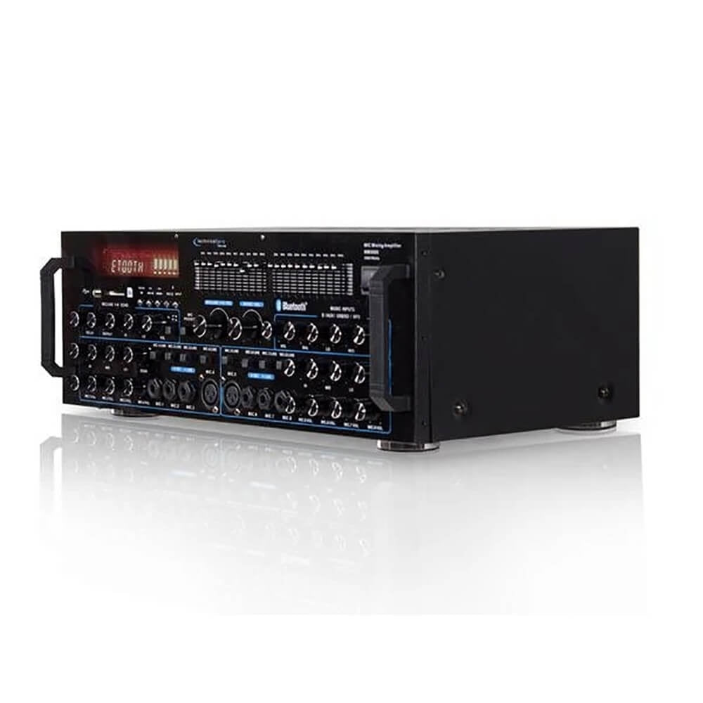 Technical Pro - MM3000 Pro Bluetooth Mic Mixing Amplifier - Black