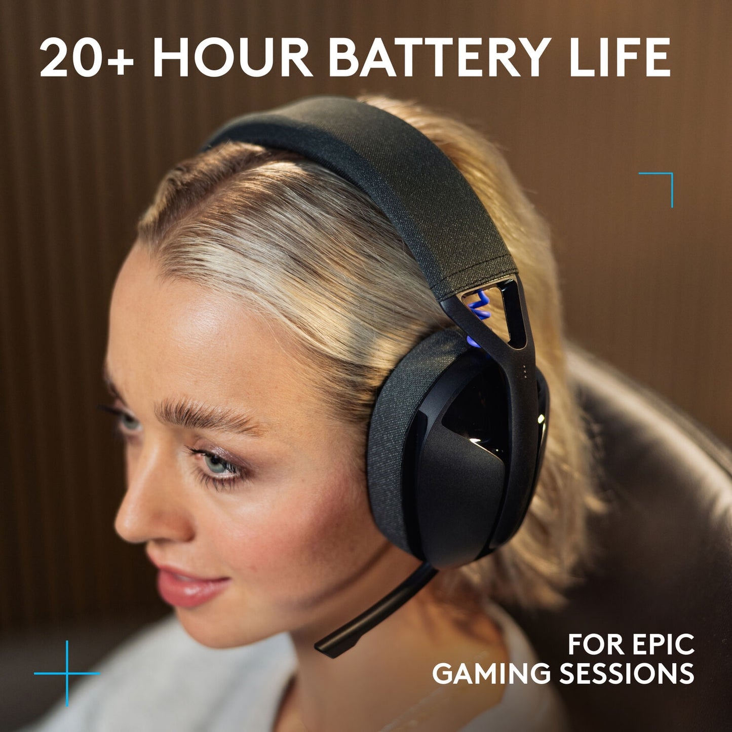 Logitech G321 Lightspeed Wireless Gaming Headset - Black 981-001562