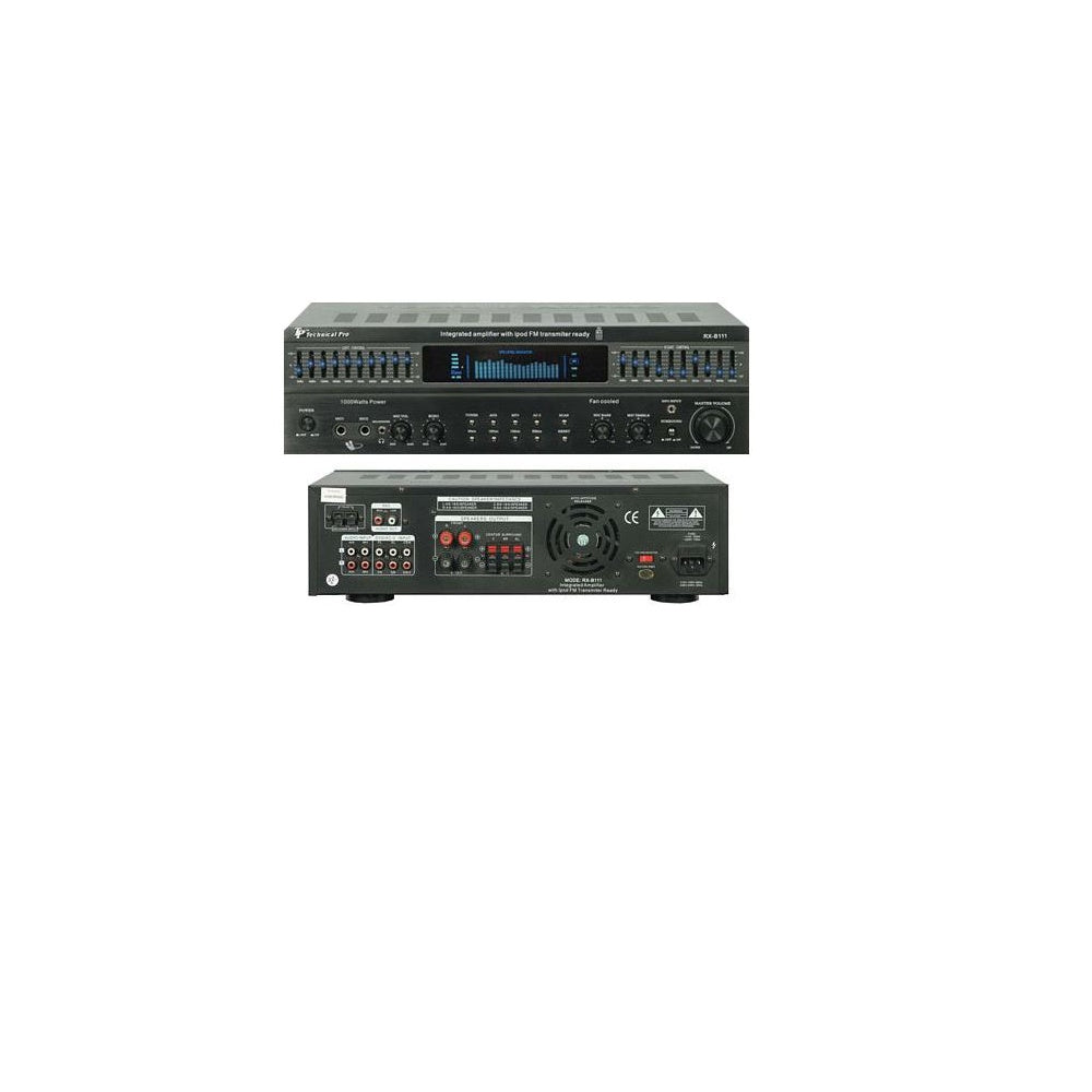 Technical Pro RX-B111 Integrated Amp with Digital Spectrum
