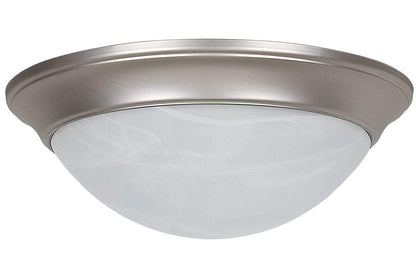 Luminance F7174-53  3-Light Traditional Flush Mount Ceiling Light in Satin Nickel