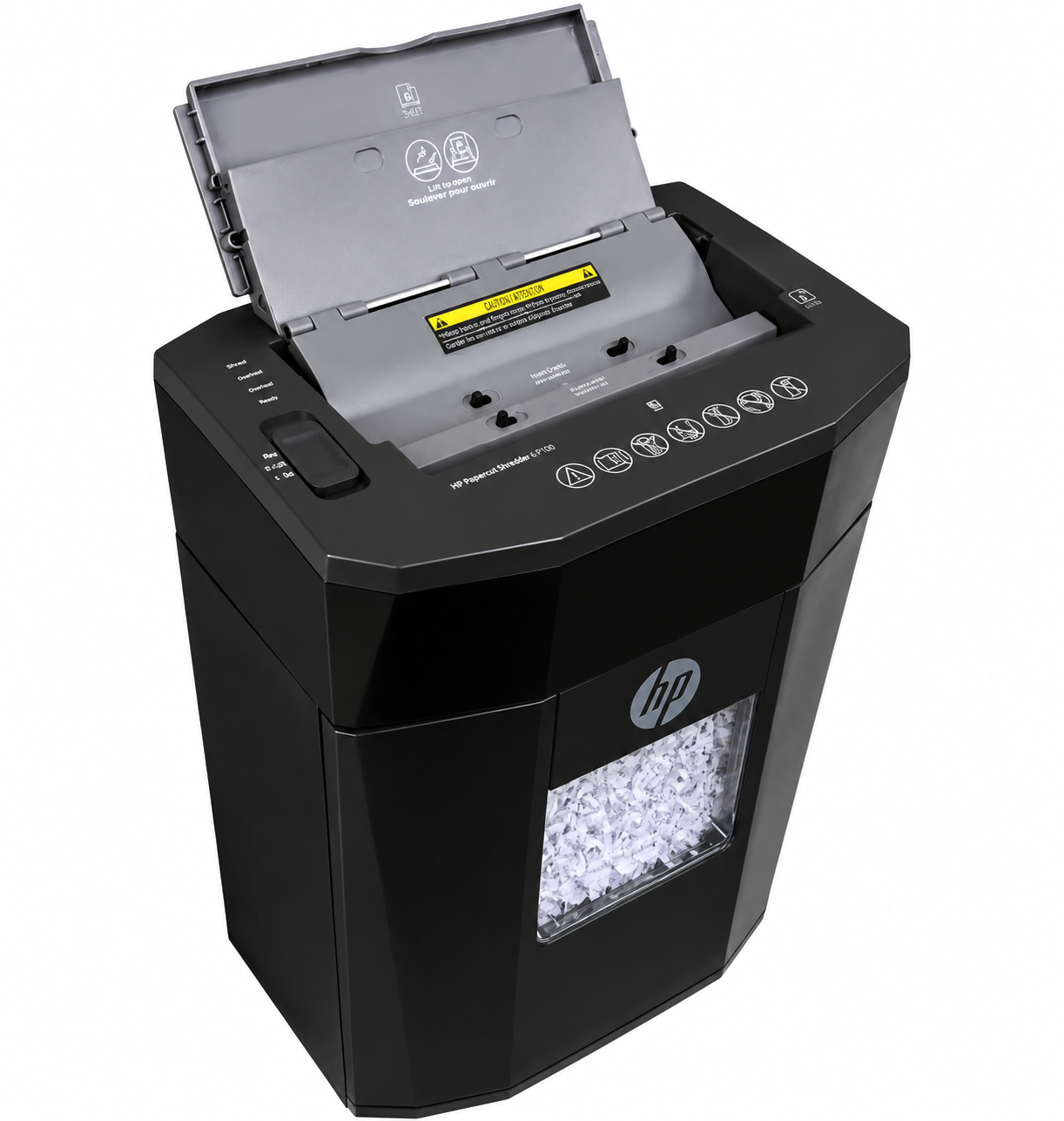 HP AF890 80 Sheet Autofeed Microcut Shredder Black