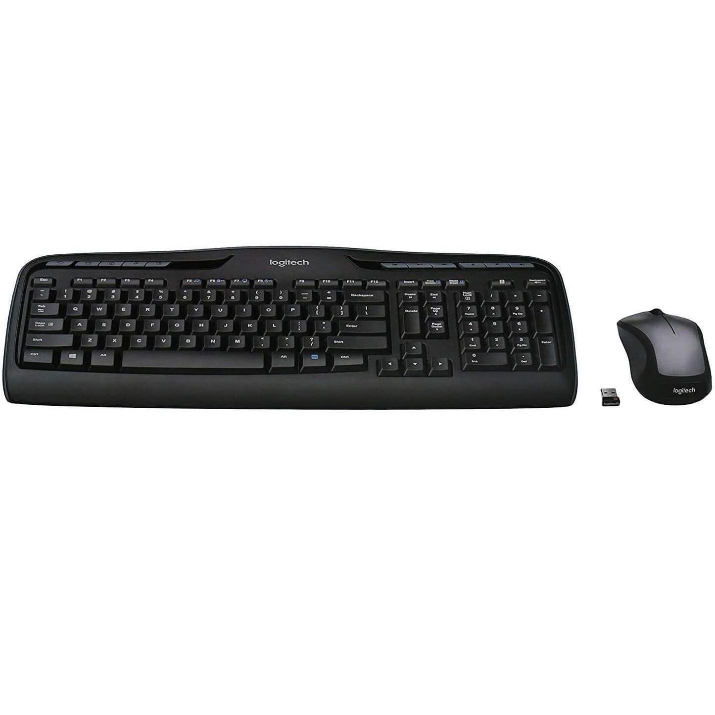 Logitech MK335 Wireless Keyboard and Mouse Combo - Black/Silver 920-008478