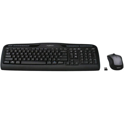 Logitech MK335 Wireless Keyboard and Mouse Combo - Black/Silver 920-008478