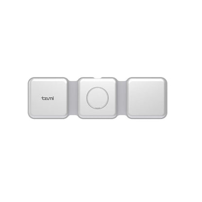 Tzumi 3-in-1 Charge Station | Universal Device Docking Hub, Fast charging capability, Compact size: Lightweight and portable