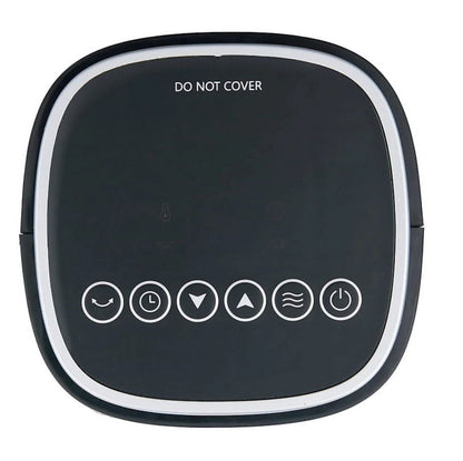 Pelonis 23" Ceramic Tower Fan-Forced Space Heater Black PTHW15-18MR