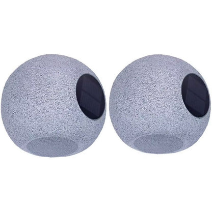 ION Audio Geode Rock Solar Rechargeable Speakers 30W Bluetooth 5.0 iSP170