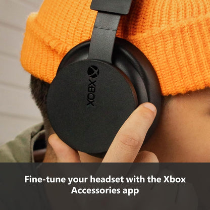 Xbox Wireless Gaming Headset Xbox Series X|S, One, Windows 10|11 Black TLL00020