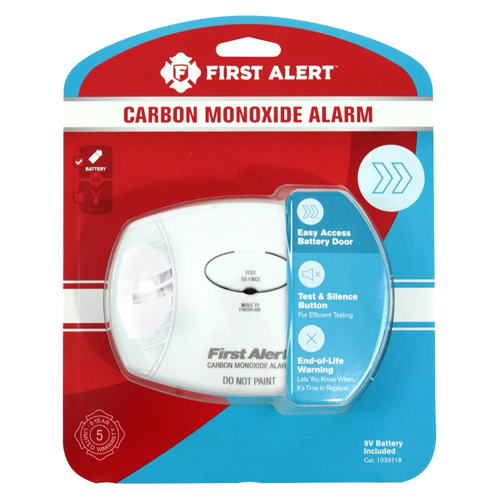 First Alert Basic Battery Operated Carbon Monoxide Alarm - CO400